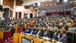 FILE—Photo of Rwandan parliament.