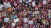 Hundreds of Thousands Attend Women's March on Washington