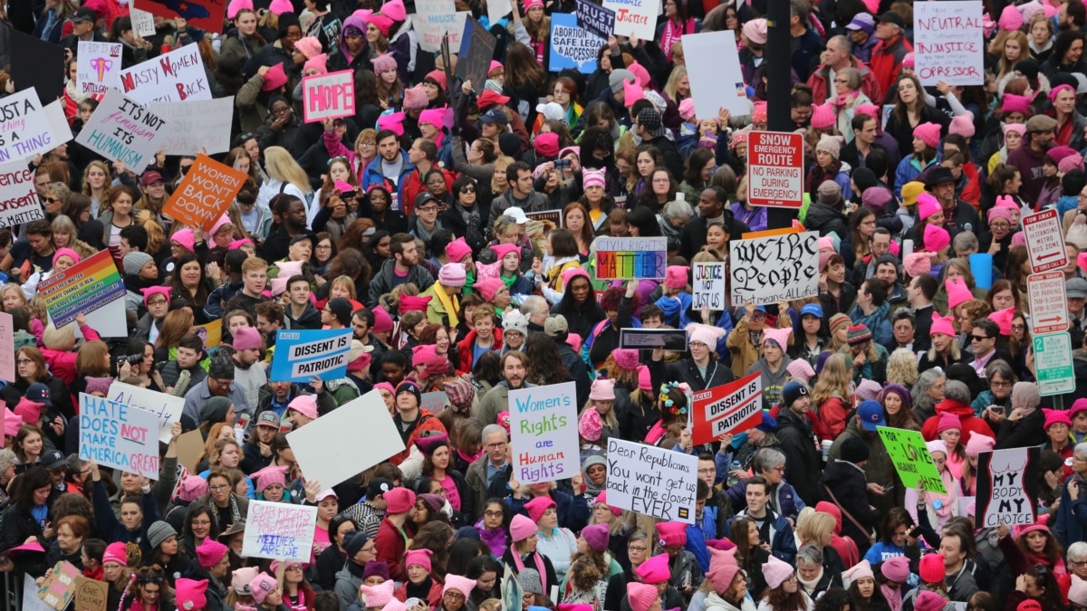 Hundreds Of Thousands Attend Women's March On Washington