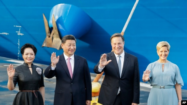 中国国家主席习近平去年12月访问巴拿马。