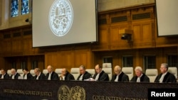 네덜라드 헤이그의 국제사법재판소. (자료사진)