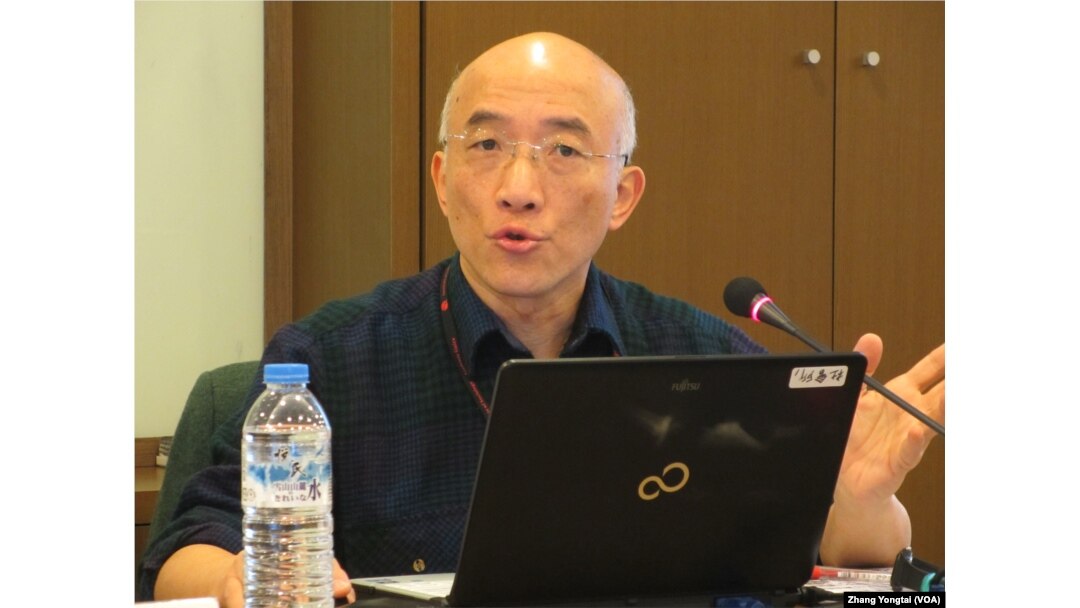 香港科技大学社会科学部副教授成名(美国之音张永泰拍摄)