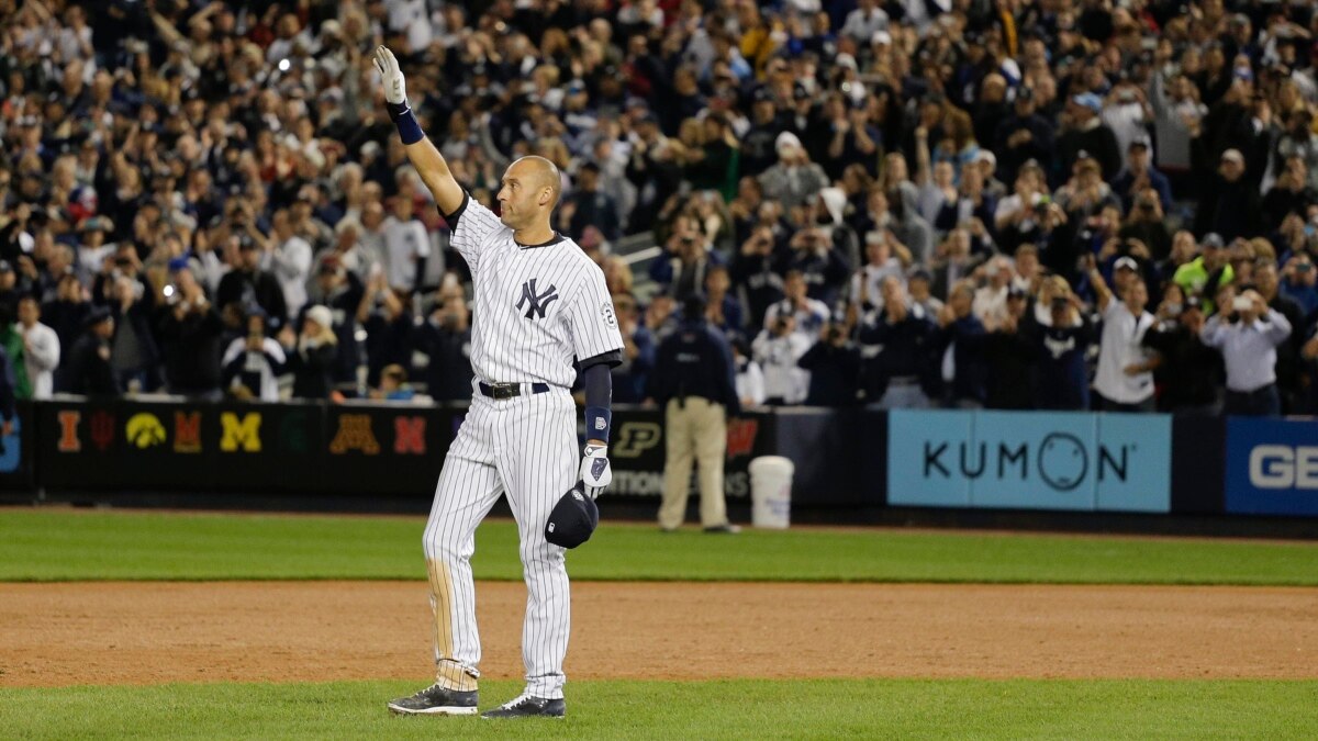 Como todo un “héroe” Derek Jeter se despidió de los Yankees