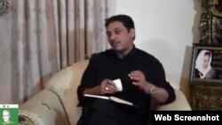 پاکستان پیپلز پارٹی کے سابق سینیٹر فیصل رضا عابدی ایک پرائیویٹ ٹی وی چینل میں ڈیم کے حوالے سے بات کر رہے ہیں۔ 