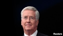 Menteri Perrtahanan Inggris, Michael Fallon (Foto: dok).