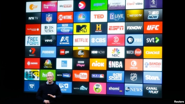 Apple TV+电视和电影订购服务