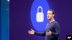 Le PDG de Facebook, Mark Zuckerberg, à San Jose, en Californie, le 1er mai 2018, 