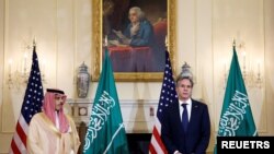 دیدار آنتونی بلینکن وزیر امور خارجه آمریکا و فیصل بن فرحان وزیر امور خارجه عربستان سعودی - آرشیو