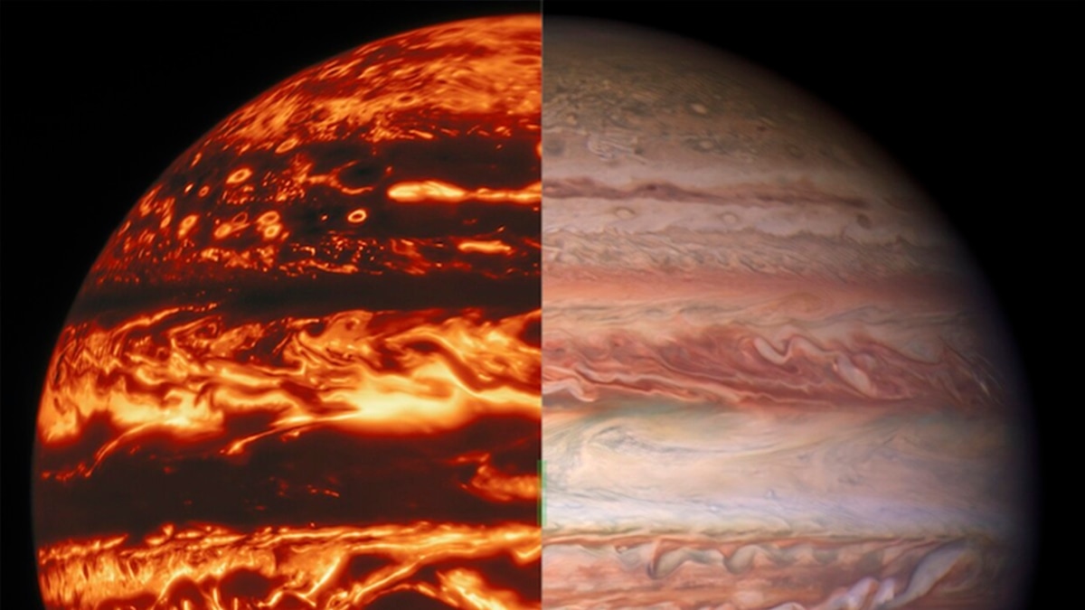 Tàu vũ trụ Juno của NASA đang khám phá thêm về Vết đỏ Lớn của Sao Mộc