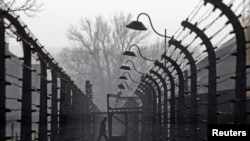 Memorial do campo de concentração Auschwitz-Birkenau 