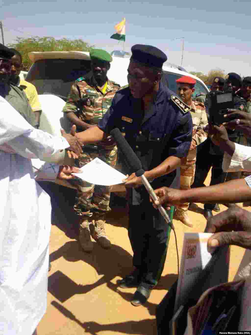 Jami'an Tsaro A Ablack A Jahar Tahoua Sun Kama Makamai A Hanun Wasu Yan Asalin Kasar Ghana