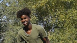 Mowlid Nur, left, and Ubah Yusuf go for a run during an Athletics United event in Logan, Utah