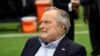 Former President George HW Bush Hospitalized in Maine