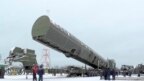 Ảnh tên lửa liên lục địa Sarmat do Nga công bố