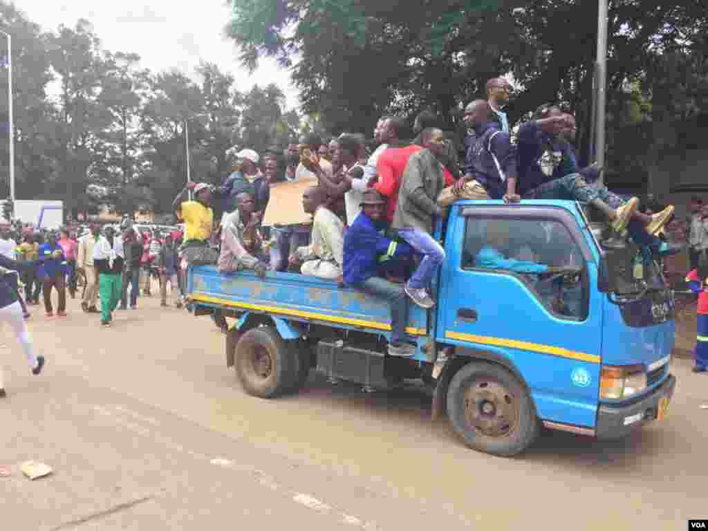 Anti-Mugabe protest