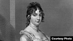 Dolley Madison, wife of the nation’s fourth president, was a renowned hostess and is perhaps the most famous First Lady in U.S. history. But so far as we know, almost all the “Madisons” are named for her husband, and none for her. (Wikipedia Commons)