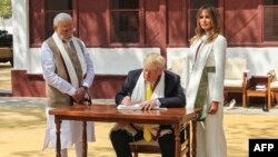 Trump in India