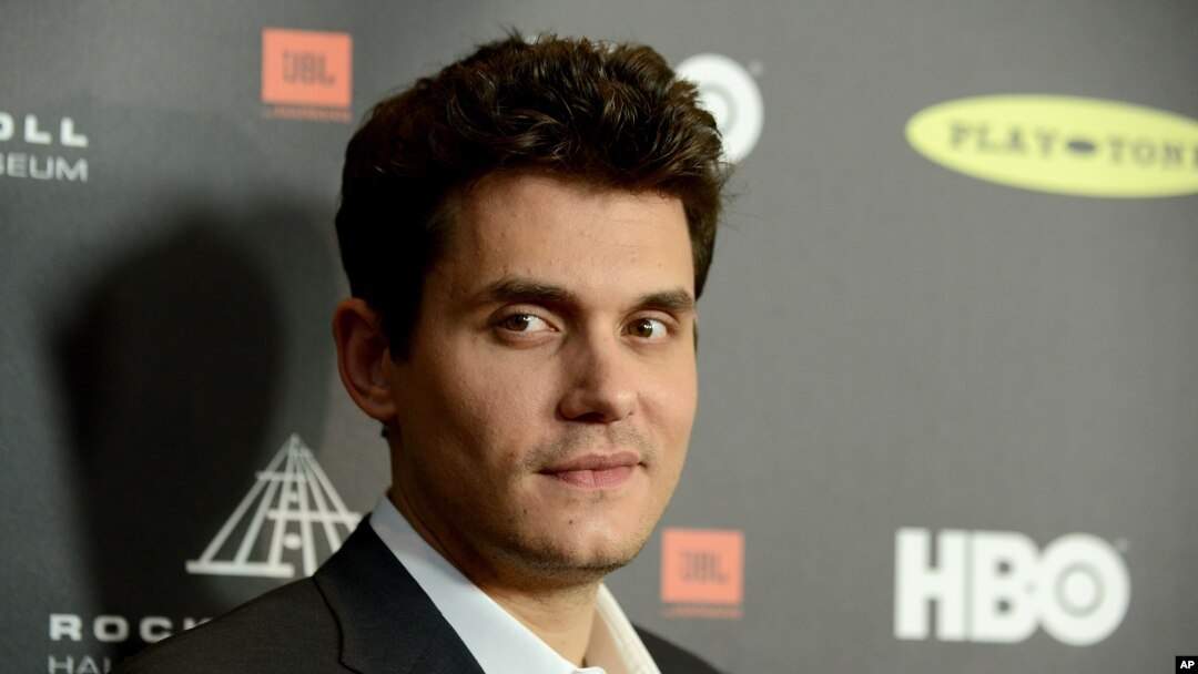 John Mayer attends the Rock and Roll Hall of Fame Induction Ceremony at the Nokia Theatre on April 18, 2013 in Los Angeles.