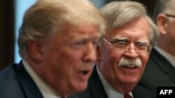 Predsjednik Donald Trump i bivši savjetnik za nacionalnu sigurnost John Bolton