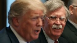 အမျိုးသားလုံခြုံရေး အကြံပေး John Bolton ကို သမ္မတ Trump ရာထူးကဖယ်ရှား