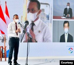 Menteri Investasi Bahlil Lahadalia dalam sebuah kesmepatan pada September 2021. (Foto: Courtesy of Setpres RI)