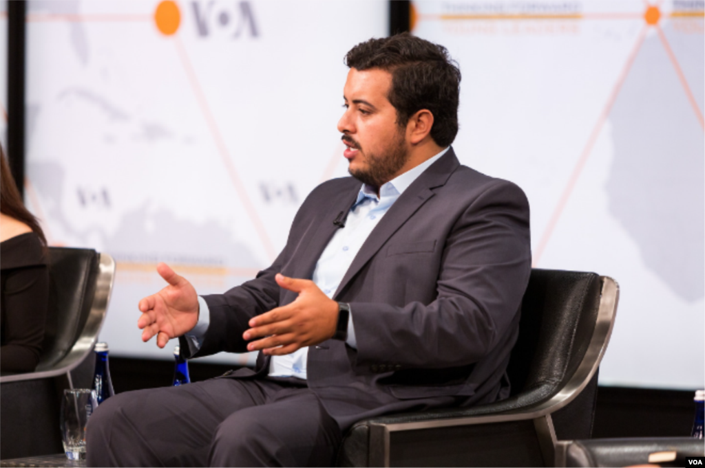 Aymen Abderahmen is a Tunisian journalist and co-founder of the Tunisian government-accountability watchdog “i-Watch.”