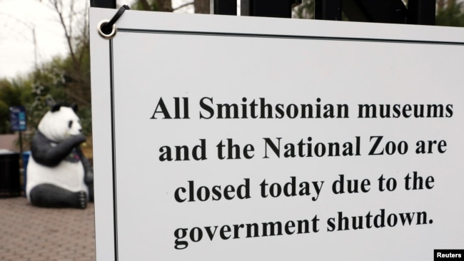 隶属史密森尼博物馆系统的首都动物园2019年1月2日关闭（路透社）
