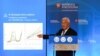 Португальський прем’єр-міністр Антоніо Коста пояснює причини запровадження обмежень в країні, щоб стримати поширення коронавірусу 21 грудня 2021 р.