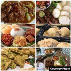 Berbagai hidangan yang ditawarkan oleh Lely's Kitchen (foto courtesy)