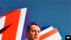 Britain's defense secretary Liam Fox (File Photo)