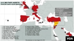 U.S. Military Assets - August 30, 2013