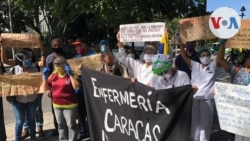 El candidato venezolano Edmundo González recibe apoyo de los profesionales de la salud
