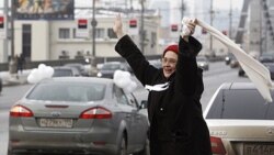 اعتراض رانندگان در خیابان های مسکو علیه پوتین