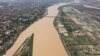 Cette vue aérienne du 29 juillet 2021 montre une vue générale de Niamey, la capitale du Niger.