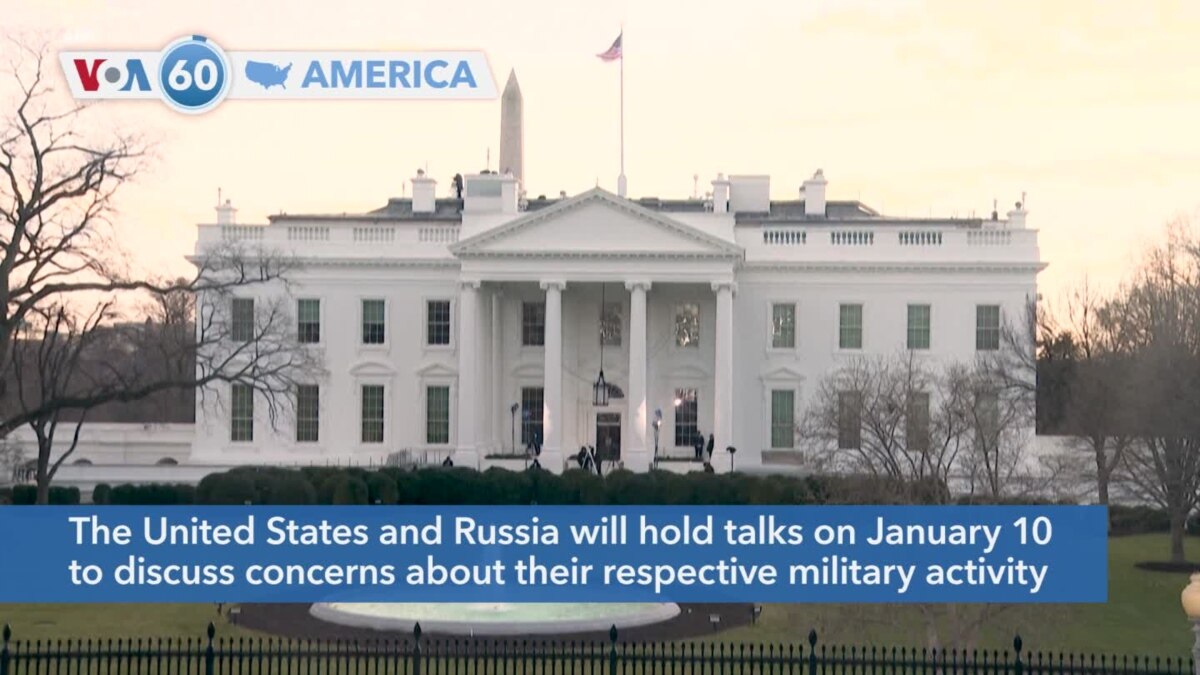 VOA60 America - US, Russia To Hold Security Talks In January