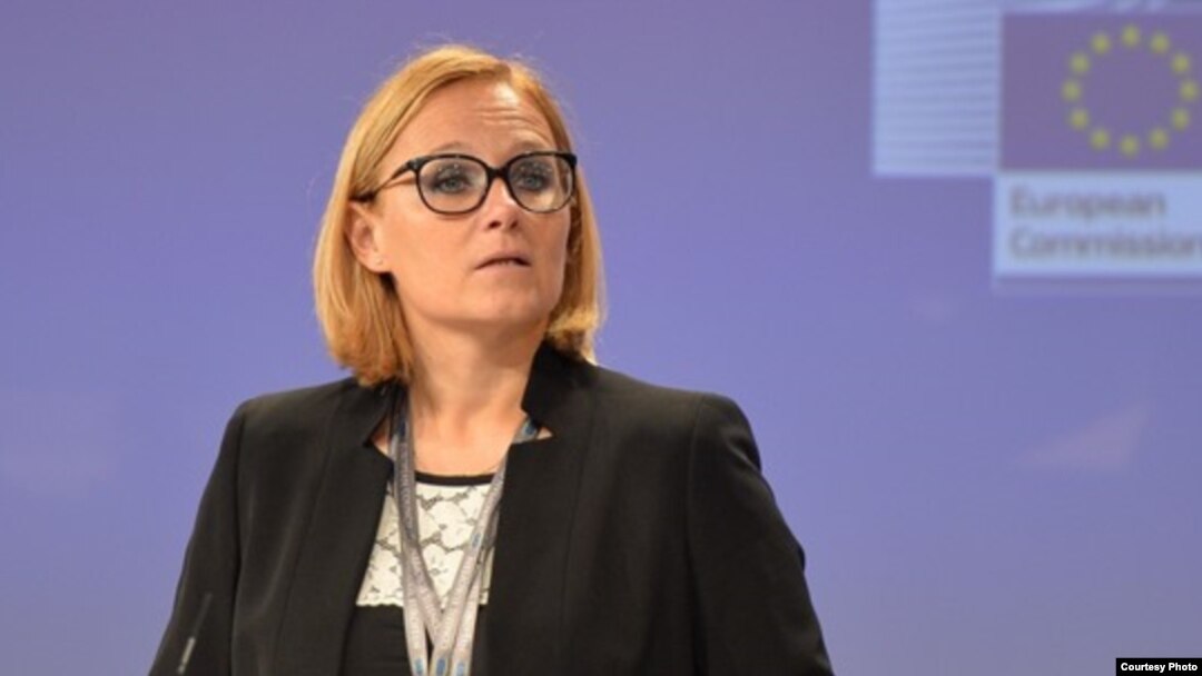 Maja Kocijančić, portparolka Evropske komisije