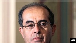 Mahmoud Jibril, leader of the Transitional Council (file)