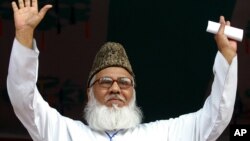 ທ່ານ Maulana Motiur Rahman Nizami ຫົວໜ້າພັກ​ອິສລາມ Jamaat-e-Islami ຂອງບັງກລາແດັສ