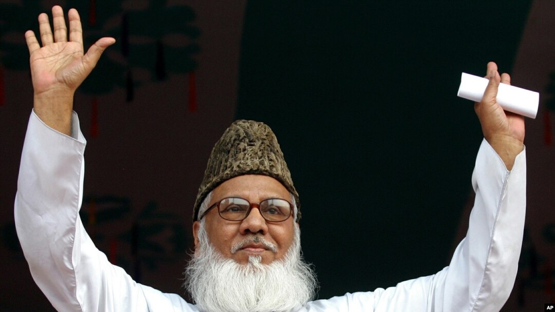 FILE - Maulana Matiur Rahman Nizami, chief of Bangladesh's fundamentalist Jamaat-e-Islami party.