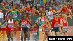 3000m steeple, Championnats du Monde de Pekin, chine, 26 aout 2015