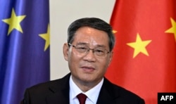 Perdana Menteri China Li Qiang berbicara selama konferensi pers pada 20 Juni 2023 di Berlin, Jerman. (Foto: AFP)