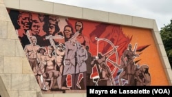 Mural na Fortaleza de São Miguel, Luanda em Angola