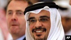 Bahrain Crown Prince Salman bin Hamad al-Khalifa (file photo)