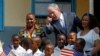 Former US President Bush Touts Signature Africa AIDS Program in Botswana