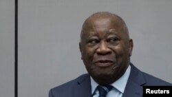 Laurent Gbagbo à la CPI le 15 janvier 2019.