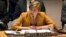 FILE - U..S Ambassador to the U.N. Samantha Power