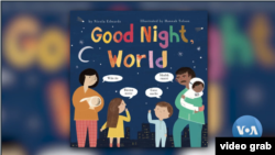 Buku anak "Good Night World" (Foto: VOA)