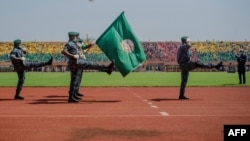 Basoda ya mampinga ma Guinée Bissau, Bissau, 16 novembre 2021.