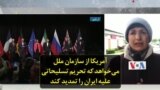 آمریکا از سازمان ملل می‌خواهد که تحریم تسلیحاتی علیه ایران را تمدید کند