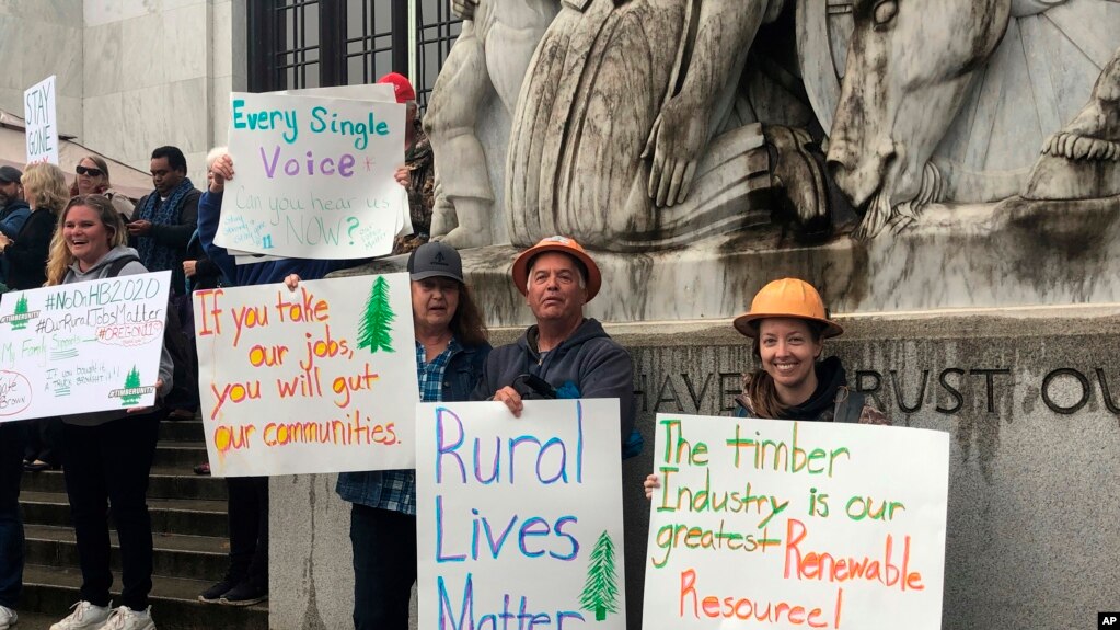 Fati i projektligjit për ndryshimet klimatike në Oregon